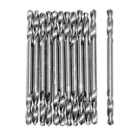 Double End 1/8 Drill Bits - (3 Packs of 12 bits)