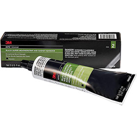 3M Black Weatherstrip Adhesive - 08011