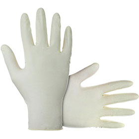 SAS DynaGrip Powder Free Latex Gloves