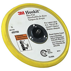 3M Hookit Low Profile Disc Pad, 6" - 05756
