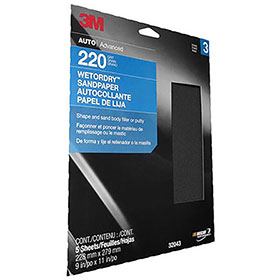3M Wetordry Sheet, 9
