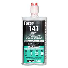 Lord Fusor Plastic Bonding Repair Adhesive (Super Fast)