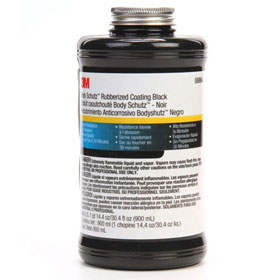3M Body Schutz Rubberized Coating Black - 08864