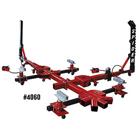 CHAMP® Spider Portable 10-Ton, 4-Clamp Frame Straightener