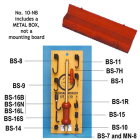 Morgan No. 10 Nokker Kit in Metal Box - No. 10-NB