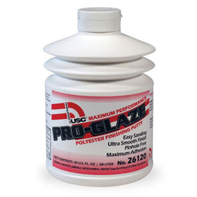 USC PRO-GLAZE™ Polyester Finishing Putty, 30 fl. oz. Pumptainer - 26120