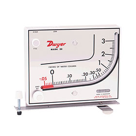 Dwyer Mark II Molded Plastic Manometer
