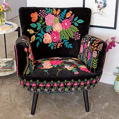 Product Image of Botanical Noir Accent Chair