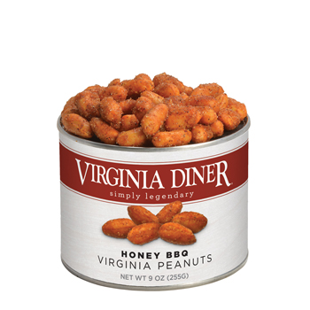 Honey BBQ Virginia Peanuts - 18 oz.