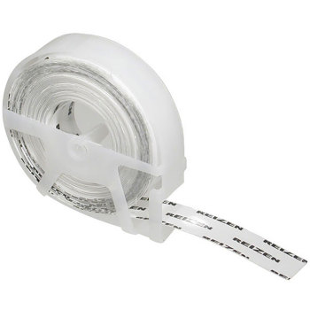 Reizen Transparent Vinyl Labeling Tape- 9 rolls plus 1 free