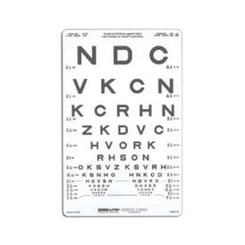 Sloan Letters Low Contrast 10 Percent Chart