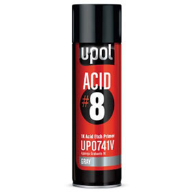 U-POL Acid #8 - 1K Etch Primer Gray - UP0741V